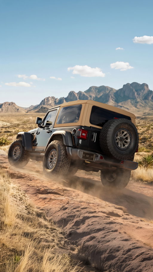 The legend rides on. Meet Twelve 4 Twelve Drop 9: Jeep® Wrangler Laredo.​
​
Preproduction models shown throughout. Actual production models may vary. Coming late July 2026.