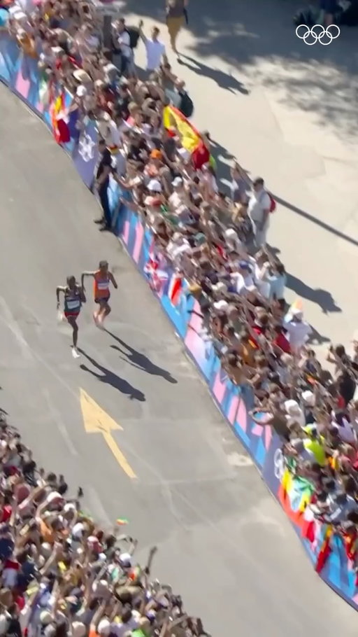 A sensational gold for Sifan Hassan in the women's marathon at #Paris2024. 🤩🥇

#Olympics #Marathon