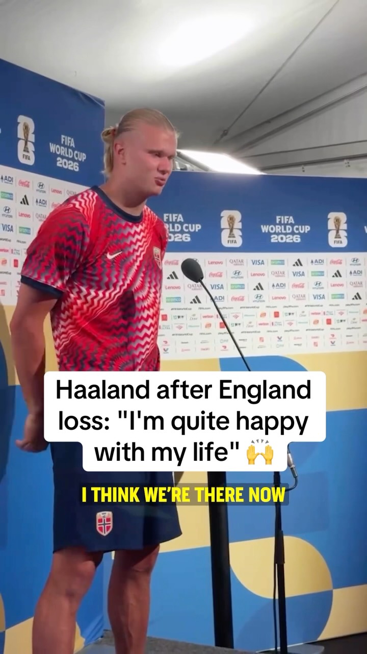 Erling Haaland shared his uplifting perspective on life after the #FIFAWorldCup, saying Norway is “building on something” 🇳🇴

(via @emvn.mvriv)