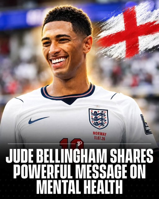 Jude Bellingham has spoken openly about the importance of mental health, encouraging athletes to embrace vulnerability instead of hiding behind a "tough" image.

In a message shared for World Mental Health Day, the England and Real Madrid star admitted there were times when he felt vulnerable, doubted himself, and needed someone to talk to. Rather than pretending to have all the answers, Bellingham said speaking about emotions is a sign of strength, not weakness.

He believes that when high-profile athletes are honest about their struggles, it helps break the stigma surrounding mental health and encourages others to seek support when they need it. His message is simple: no one has to face difficult moments alone.

As one of football's biggest stars, Bellingham hopes using his platform to normalize these conversations will inspire others, both in sport and beyond, to speak up and support one another.

#viral #pubity