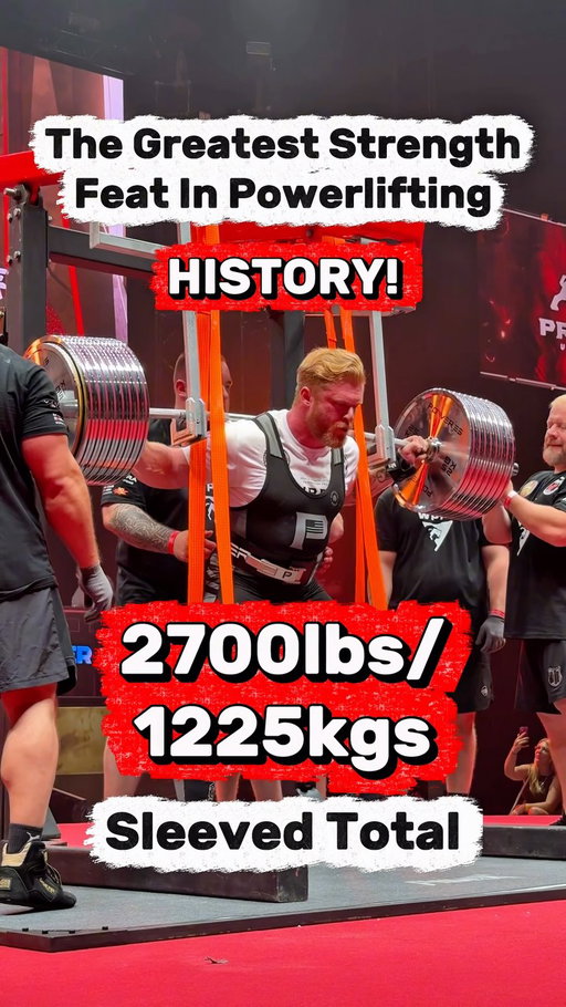 This is by far the most meaningful competition of my life so far. I couldn’t be happier with the results!!!🔥

FEATS:👇🏼(Weighed in at 276lbs/125,3kgs)

•Broke the ATWR RAW total by 154lbs/70kgs at 2700lbs/1225kgs
•First person to total 2600lbs & 2700lbs RAW
•Lightest person to squat 1003lbs/455kgs
•Highest male DOTS of all time at 693.75
•308lbs/140kgs ATWR total
•ATWR deadlift in powerlifting at 1085lbs/492,5kgs

Attempts:

Squat: 925lbs/420kgs✅ 992lbs/450kgs ❌ 1003lbs/455kgs✅ squats were great this prep. The only reason I failed my second attempt was because the competition was using the new Eleiko bar, which is probably the most whippy bar on the market.

Bench: 529lbs/240kgs✅ 600lbs/272.5kgs✅ 611lbs/277.5kgs ✅ bench was great, nothing to say about it.

Deadlifts: 992lbs/450kgs✅ 1085lbs/492.5kgs✅ 1100lbs/500kgs ❌ all I needed was the 1085lbs for my 2700lbs total, the 500kg would have just been a bonus. On my 1085lbs I got an instant down command as soon as I locked out but I decided to hold onto it a second longer to be sure. 

@notorious_lift the best lifting shoes in any and all strength sports. I’m grateful to have them as my footwear sponsor 🙏🏼 

@mhp_strong their a tried and tested brand that have been around for over 25 years. Their products have been an extremely useful tool in my recovery since I’ve been working with them and for this competition. I wouldn’t want to use any other supplement company! 

@pioneer_fit their lifting accessories are the best in the market right now in my opinion. I’ve used their products for this prep and in this short amount of time working with them I wouldn’t ever want to use any other equipment again. 

@rpstrength their dieting app has been a very useful tool in making sure I hit all my calories to be fuelled for my training sessions. I look forward to using them to help me fill out the 308lbs/140kgs class.

@zero_weakness Thomas would be a great asset for anyone he coaches. I’m grateful to be working with him and this is only the beginning!🔥