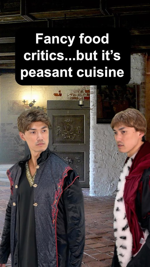 Peasant fine dining #comedy
