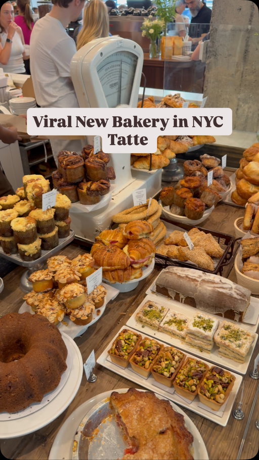 🥐 NYC’s newest bakery has officially arrived! @tattebakery first ever New York City location is now open! 

📍315 Park Ave South, New York

🧋Try the Pistachio Rose Cold Foam Latte and Iced Honey Halva Latte
🍰 Try the Monkey Bread and buttery croissants
🍳 Don’t skip the signature shakshuka!

#TatteBakery #NYCFood #NYCinfluencer #NYCBakery #ThingsToDoNYC