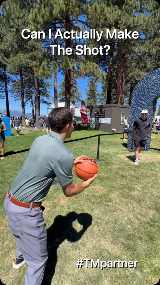I have peace of mind for two reasons 

1. A lot of athletes and celebrities missed five as well
2. I still have that beautiful golf swing 

Maybe next year @travismathew can put a magnet on the hoop or find me a self correcting basketball if it exists!
