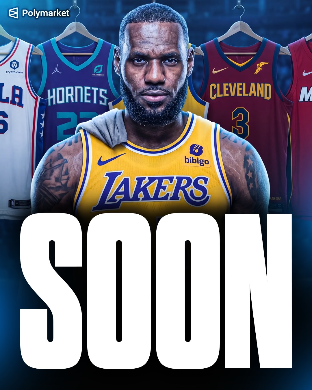 LeBron James will be signing with a team this upcoming week 👀🚨

Who will land the greatest athlete of All-Time?