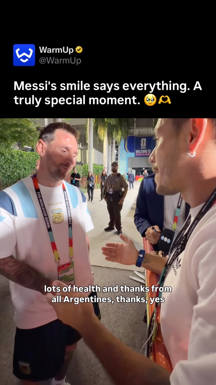 🥹

Lionel Messi’s 2026 World Cup campaign has been historic. The 39-year-old maestro dominated Group J, scoring a hat-trick against Algeria, a brace against Austria, and a record-setting free-kick versus Jordan. Entering the knockout rounds with 8 goals, he broke the all-time tournament scoring record. Emotional moments have peaked alongside the pressure; during a tense 3-1 quarterfinal win over Switzerland, Messi unusually lost his cool, demanding respect from referee Joao Pinheiro in a viral exchange. Though he failed to score in that match, his opening corner assist to Alexis Mac Allister made him the first player in history to reach 10 World Cup assists. He now prepares for a highly anticipated semifinal against England.

(Via @jpregio )