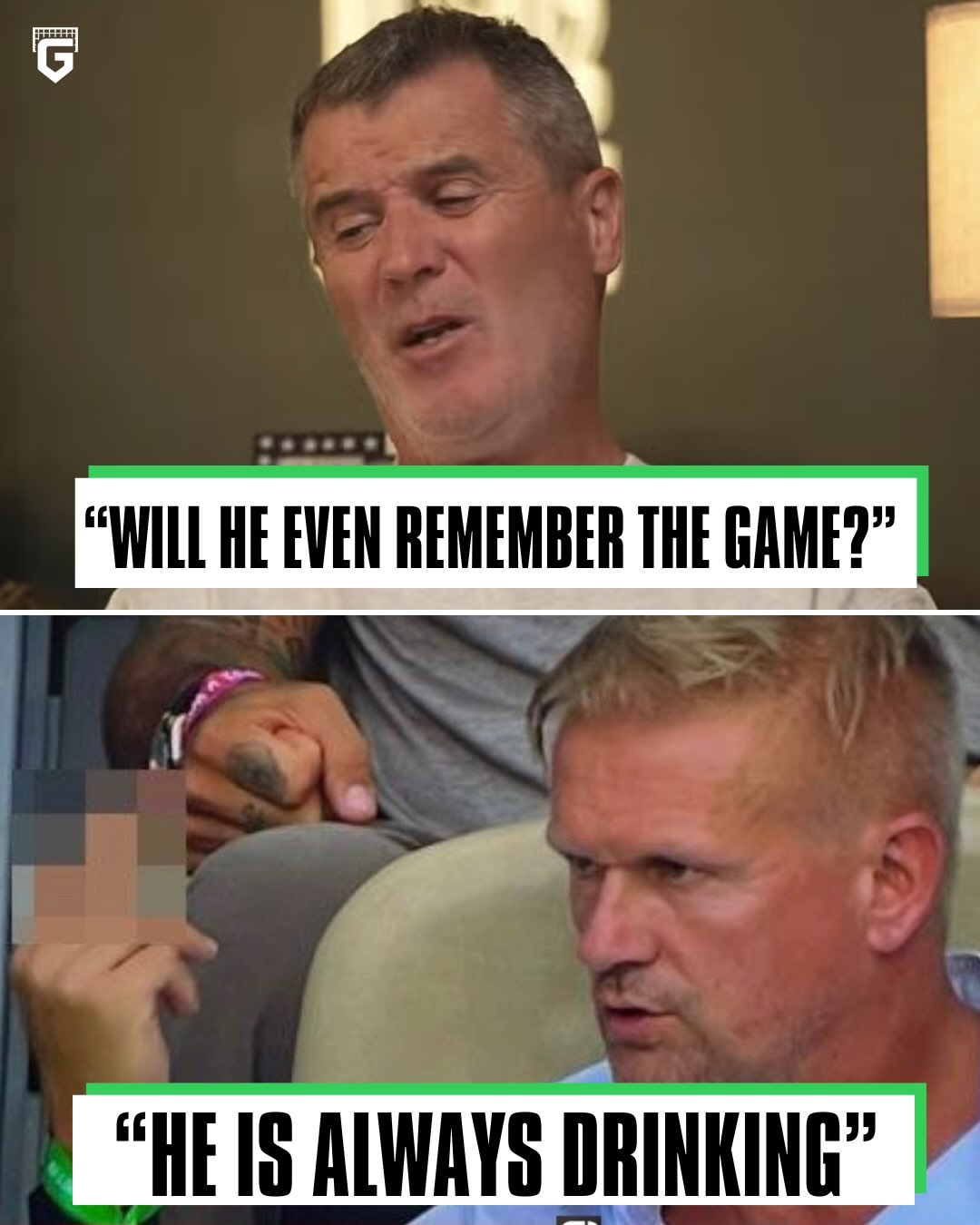 Roy Keane has hit back at Erling Haaland’s father after his criticism of the referee following Norway’s 2-1 defeat to England… 😳

“Will he even remember the game? He always seems to be drinking alcohol at matches. If you’ve had a drink, you see the game differently.

The push was a push. You can argue about some decisions, but you can’t say the referee cost Norway the game.”

Safe to say that there is definitely still some animosity between the two 😅