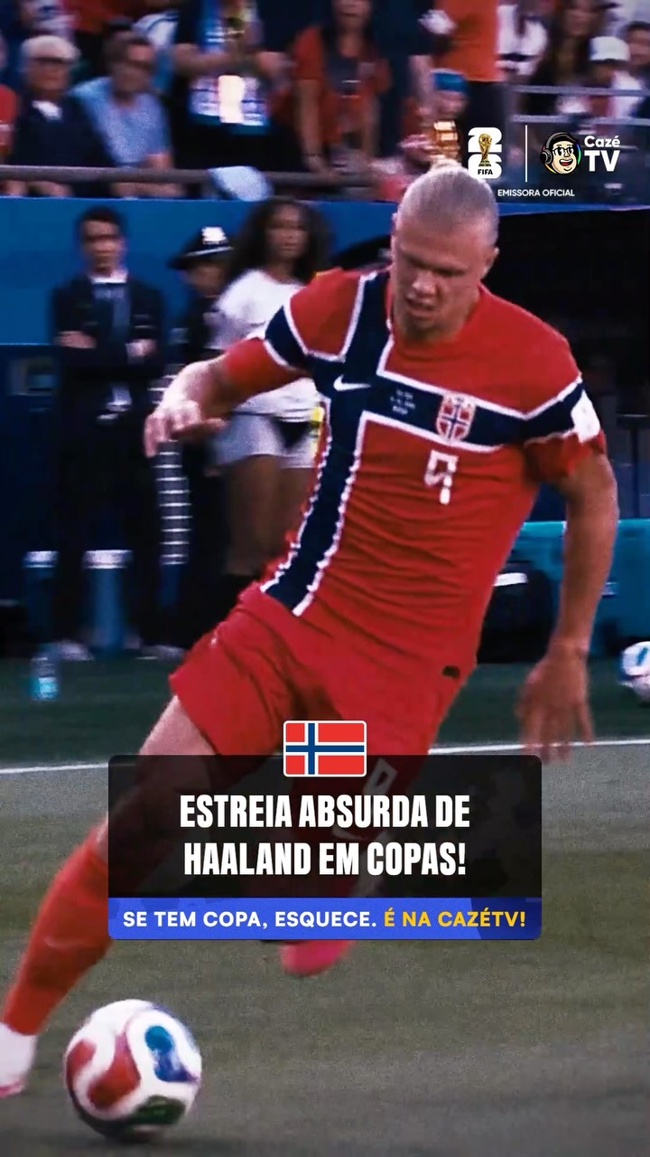PRIMEIRA COPA DO MUNDO DA HISTÓRIA, 7 GOLS PRA CONTA! 🤩😮‍💨 O QUE JOGA ERLING HAALAND É UM ABSURDO!

Apesar de ter sido responsável pela nossa eliminação, foi um prazer acompanhar essa trajetória pela primeira vez! Ainda vem muito mais por aí! 🇳🇴🥹

🚨 𝐒𝐄 𝐓𝐄𝐌 𝐂𝐎𝐏𝐀, 𝐄𝐒𝐐𝐔𝐄𝐂𝐄! É NA CAZÉTV! 😮‍💨

#CopaNaCazéTV #CoberturaCazéTV #Noruega #Haaland #cztv40