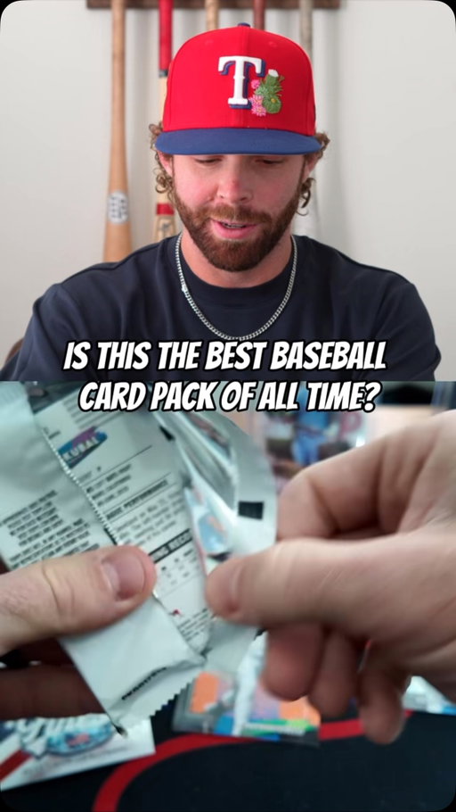 Could this be the best pack of all time? #baseballcards #mlb #topps #baseball #toppsfinest