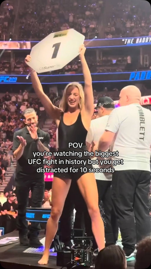 reel longer than the fight 😭(tell Sophie im 6’5 btw) #ufc #ufc329 #wnba #conormcgregor #maxholloway