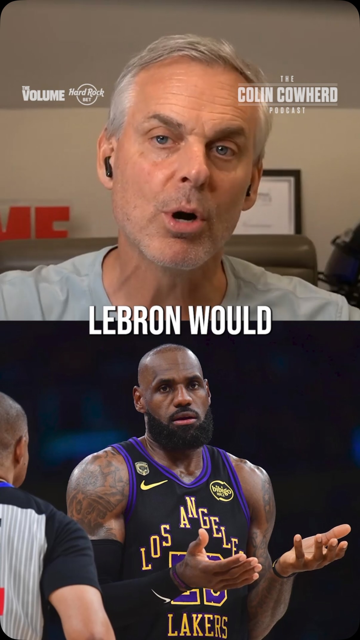 “Some nights where LeBron calls his wife and he’s like I’m in Philly tonight and I just stood in the corner while Jaylen Brown shot us out of the game”

@colincowherd & @jtimpf15 on LeBron joining the 76ers 😂😂 #sports #nba #basketball