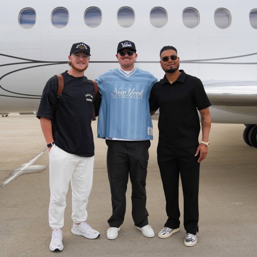 The NL All-Stars are airborne ⭐️