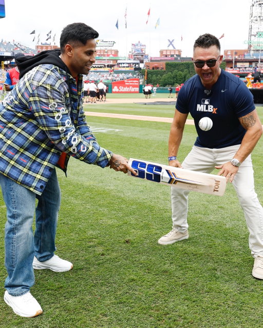 SKY has entered the building ⚾️ 

First appearance as MLB India Ambassador, taking in MLBx: All-Star 3-on-3 in Philly 🇺🇸 

Stay tuned for more…