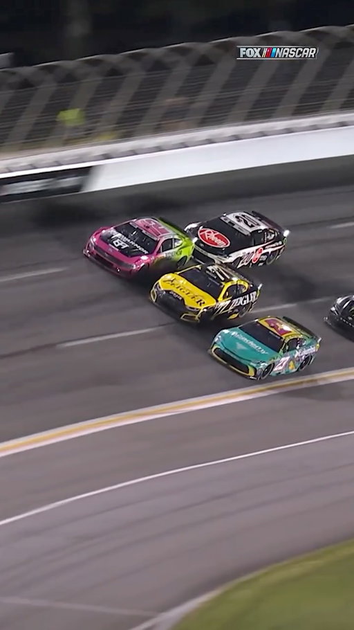 WHAT. A. FINISH! Ryan Blaney completes a dominating weekend in Atlanta.