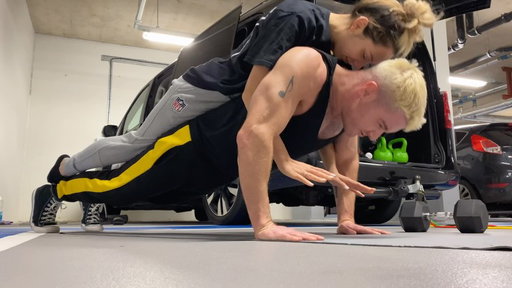 This video is from 2020 when we used to work out in the car park. The government closed the gyms so we found our own methods 😆 I always loved working out but in 2022 when I started touring everywhere I stopped making it a priority and realized the negative effect it had on my mind and body. Since 2023 I went harder than ever. Sometimes it’s one of the hardest things to do but you never regret it.