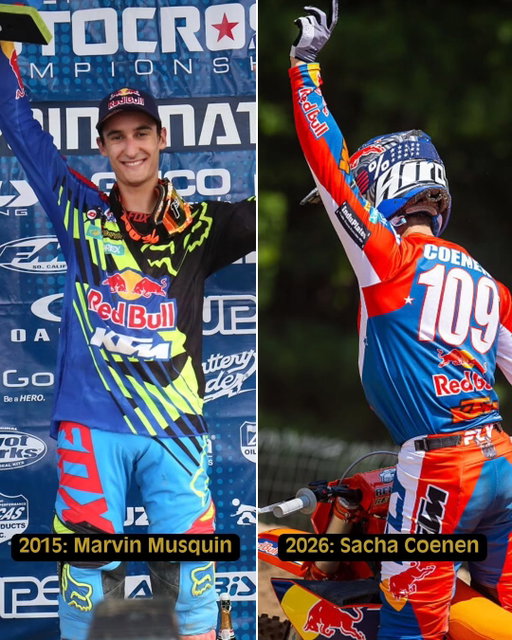😳 𝟏𝟏 𝐘𝐄𝐀𝐑𝐒 𝐋𝐀𝐓𝐄𝐑…

Sacha Coenen’s perfect 1-1 sweep at Southwick wasn’t just his first AMA Pro Motocross overall victory… it ended a huge wait for the factory KTM team of having the perfect day in the 250MX class.

The Belgian became the first factory KTM rider to go 1-1 in the 250MX class since Marvin Musquin back in 2015 at High Point. 🔥

Shane McElrath did go 1-1 back in 2019 on the TLD KTM! 

📷 @align.with.us