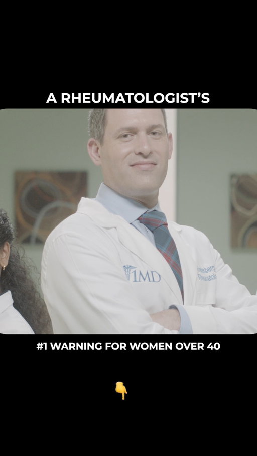 If you’re a woman over 40, ignoring this one symptom could cost you your mobility. 🩺⚠️

As women transition into their 40s and beyond, hormonal shifts do more than just affect energy levels: they deeply impact bone density and joint health. 

Here is what you need to pay attention to right now:

1.-Early Joint Stiffness: Waking up with stiff joints that take longer than 30 minutes to ease up isn't just standard aging; it can be an early indicator of joint tissue degradation.

2.-The Estrogen Link: Decreasing estrogen levels during perimenopause and menopause can accelerate bone loss and weaken the structural cartilage protecting your joints.

3.-The Danger of Waiting: Proactive care is everything. Waiting until pain becomes severe means you are managing damage rather than preventing it.

4.-Take Control: Don't wait for your joints to stop you from doing what you love. Give your skeletal system the targeted, physician-formulated support it needs to stay strong, flexible, and resilient.

👉 Have you noticed changes in your joints recently? Let's discuss it in the comments.

🌟 Because Your Health Is Our Mission!
👇 Support your joints & bones today: 1md.org

#WomensHealth #Over40Wellness #JointHealth #Rheumatology #BoneDensity #HealthyAging #1MDNutrition #BecauseYourHealthIsOurMission