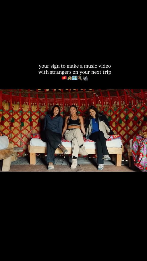 UK + two Americans shaking it in the mountains of Kyrgyzstan. 💃🏔️

#travel #musicvideo #kyrgyzstan #kyrgyzstan🇰🇬