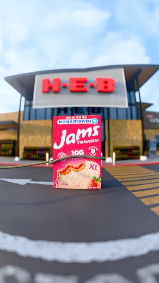 everything’s bigger in Texas… including the pb&j’s 🤠🍓