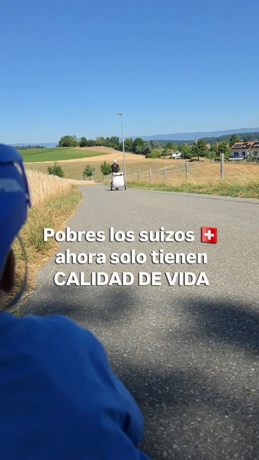 Dando pena en suiza
