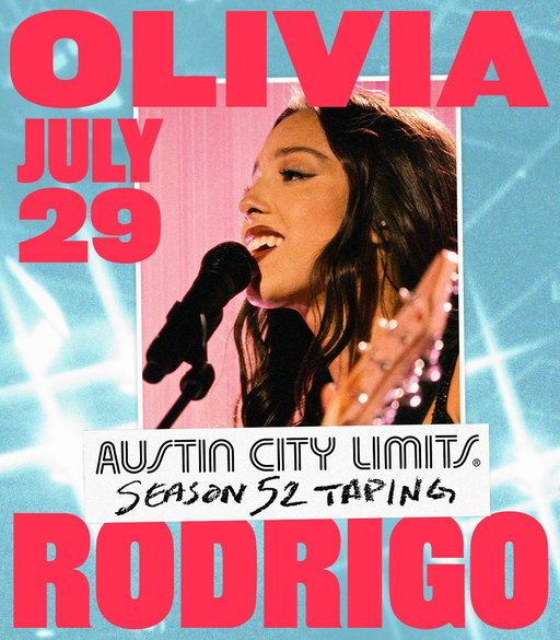 ✨We've got some news... 

Austin City Limits is thrilled to welcome back three-time GRAMMY Award-winning, multi-platinum singer-songwriter @oliviarodrigo for a taping  on Wednesday, July 29. Five years after making her ACL debut as an 18-year-old in her first full-set performance before a live audience, Olivia Rodrigo returns to the ACL stage as one of the defining artists of her generation. She returns with the first full-set performance of her acclaimed new album. 'you seem pretty sad for a girl so in love.'

The taping pass giveaway will open on Friday, July 24th. Make sure you follow @acltv to stay in the loop! Visit the link in bio to learn more. 

📷 Photo courtesy of @cloudyytots