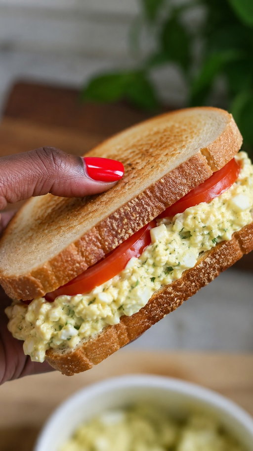 Now why didn’t y’all tell me egg salad was hitting like this?! 

Growing up in my household, egg salad was just not a thing. My ten year old brain believed a salad had to have some type of lettuce in it 😂

Anyway, over the years, the foodie in me has realized there are so many recipes that I didn’t grow up eating that I’ve either already tried and loved, or want to try and see if I’ve been missing out. 

So welcome to I Wasn’t Familiar With Your Game. 🤝🏽

This is my little series where I show some love to recipes that somehow skipped my childhood but have absolutely earned a spot in my grown-woman kitchen. Because if I’ve been sleeping on them, maybe somebody else has too.

Episode 1: Egg Salad 🥚 (I know this is not groundbreaking lol, but I really had no clue it was this good 😭)

Recipe:
(Measure everything with your heart 😅)
• 4 hard-boiled eggs 
• Mayo
• Dijon mustard 
• Fresh dill 
• Fresh parsley 
• Salt & fresh cracked black pepper 
• ½ avocado, mashed in for extra creaminess

Mix everything together, pile it onto toasted sourdough, top with sliced tomatoes, and enjoy.

Now friend… what’s one recipe you didn’t grow up eating that you discovered as an adult and now you love it? I have a feeling y’all are about to give me ideas for the next episodes 👀