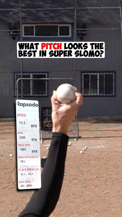 ⚾️ Which pitch looks best in SUPER SloMo 🤔 

@rapsodobaseball 💯