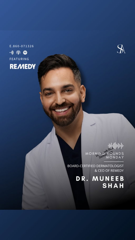 Cutting Through the Noise: Dr. Muneeb Shah Debunks Skincare’s Biggest Trends - E. 860

In this episode of Skin Anarchy, Dr. Ekta Yadav sits down with Dr. Muneeb Shah to explore how evidence-based skincare can cut through an industry increasingly driven by trends, viral ingredients, and marketing claims. As one of the world’s most recognized dermatology educators, Dr. Shah shares why effective skincare begins with understanding real patient needs—not chasing the latest buzzword.

Drawing from his experience treating patients, educating millions online, and founding Remedy, Dr. Shah explains why formulation is about far more than ingredient lists. Stability, compatibility, and thoughtful product design all determine whether an ingredient can actually perform as intended. Rather than building products around what’s trending, Remedy was created around solving real clinical concerns with formulations grounded in decades of dermatologic research.

The conversation also explores some of the biggest topics shaping skincare today, including GLP-1 medications, longevity, peptides, and the growing demand for preventative skin health. Dr. Shah offers a balanced perspective on emerging innovations while emphasizing that meaningful skincare requires more than great products—it requires good education, realistic expectations, and an understanding that science continues to evolve.

Throughout the episode, Dr. Shah makes a compelling case for responsible science communication. Whether discussing social media, patient education, or new technologies, he believes trust is built through transparency, humility, and a willingness to follow evidence wherever it leads.

Listen to the full episode to hear Dr. Muneeb Shah discuss the philosophy behind Remedy, the future of evidence-based skincare, and why the most powerful tool in dermatology may be education itself.

#Dermatology #EvidenceBasedSkincare #SkincareScience #HealthySkin #LongevityScience