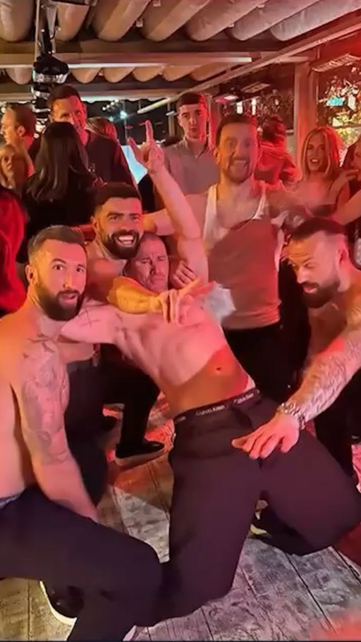 No one gets the boys loose like @channingtatum