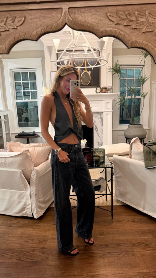 & they’ll judge you harder 🤫🙃 comment SHOP for outfit details #ootn #baggyjeans #goingoutoutfit