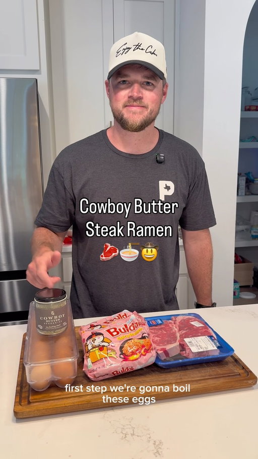 Cowboy Butter Steak Ramen recipe 🥩🍜 Had lots of people wanting to make this one so I did a step-by-step using my new Cowboy Butter seasoning. Full recipe now up on the website — link in my bio!