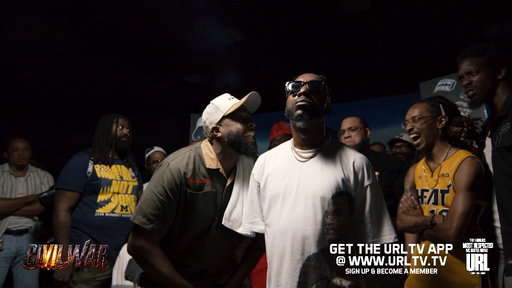 "Paint a scene RED, arrange YELLOW and GREEN beams to get a n*gga face BLUE off and the INDIGO VIOLET (end-will-go violent!)" 🌈🔥

J2 vs Ill Will

URL’S CIVIL WAR IS OUT NOW ON THE URLTV APP! BECOME A MEMBER NOW AT  URLTV.TV FOR JUST $8.99

#youcantcopyrespect