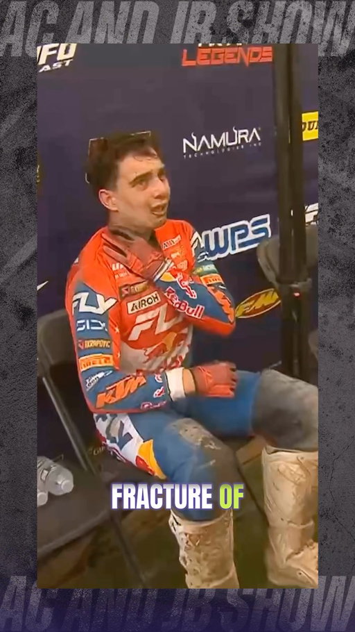 The Coenen’s are built different 😳 riding 5 laps on a broken collarbone at Southwick is something we’ll never forget