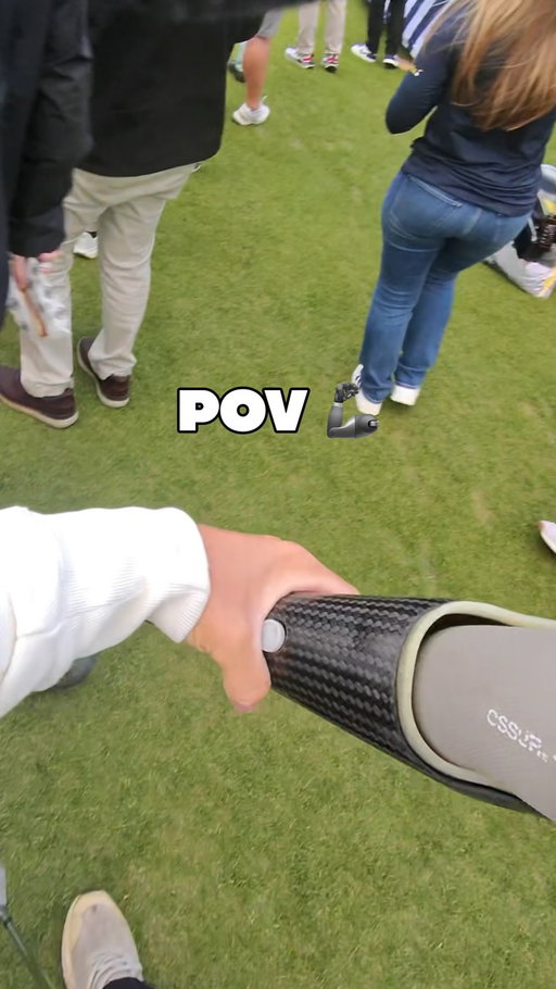 @internetinvite invite the kid back already why don’tcha
.
.
#adaptiveathlete #adaptivegolfer #golf #prosthetics #pov