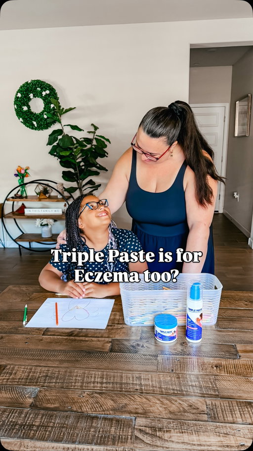 #TriplePastePartner I honestly didn’t expect to be learning about eczema when my daughter was almost 10, but parenting has a way of reminding you that you’re always learning.

I’m grateful to have found products that fit into our everyday routine and help us care for her skin through both flare-ups and the days in between. 🤍 Thank you, @Triple.Paste, for helping us navigate this new chapter.

If you’re navigating eczema-prone skin too, you can find Triple Paste Eczema Care at Walmart in-store and online.

Does anyone else remember Triple Paste from the diaper rash cream days? 🤍

#TriplePaste #TriplePasteEczemaCare