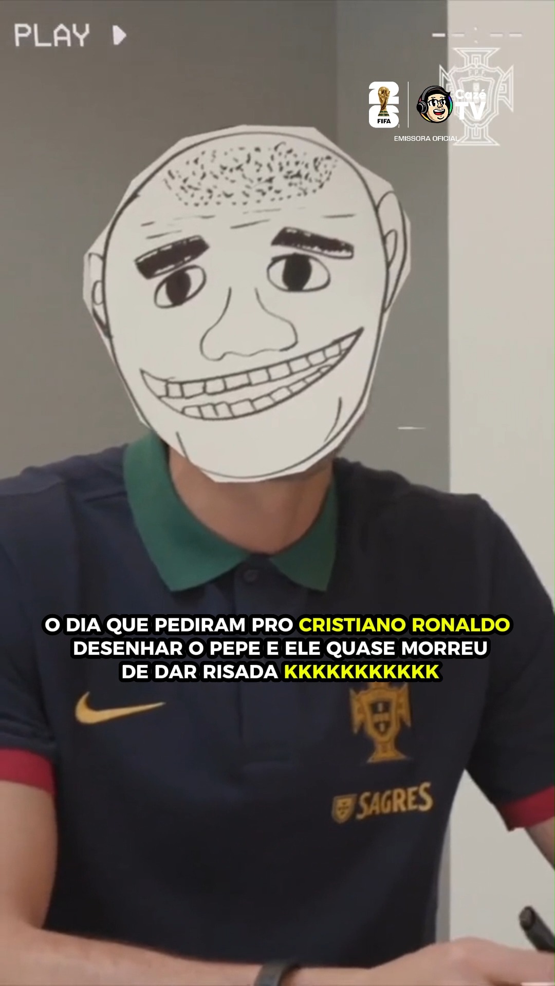 KKKKKKKKKKKKKKKK esse vídeo do Cristiano Ronaldo desenhando o pepe é absurdo

🚨 𝐄 𝐒𝐄 𝐓𝐄𝐌 𝐂𝐎𝐏𝐀, 𝐄𝐒𝐐𝐔𝐄𝐂𝐄! É NA CAZÉTV! 🤩📺

#PlanejamentoCazéTV #Original #cztv21 #CopaNaCazéTV #CristianoRonaldo