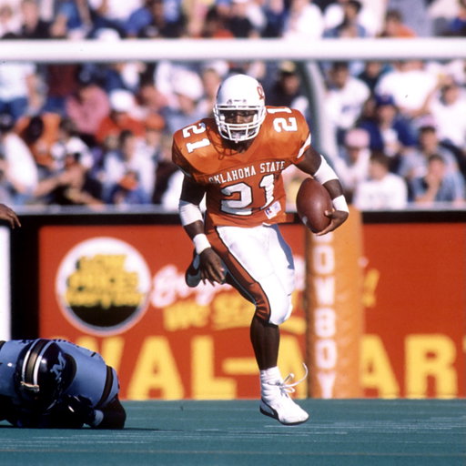 Oklahoma State = RBU

Let us explain. Barry Sanders

Jaylen Warren

Ollie Gordon

Chris Carson

Thurman Thomas

Justice Hill

Kendall Hunter

Terry Miller

Chuba Hubbard

Joseph Randle