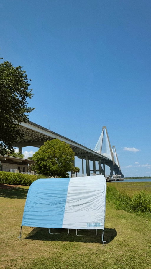 Shibumi is officially going beyond the beach!! ☀️ Use code ‘MOREEWITHMOSUMMER’ for a discount! #AD

You guys already know how much we LOVE our @shibumishade, so when I heard about the new Park Vista, I knew we had to try it!

The Park Vista brings that easy Shibumi shade to parks, sidelines, lake days, camping and more! It weighs under 5 pounds, sets up in about 2 minutes, fits up to 4 people and has UPF 50+ sun protection, meaning the fabric blocks at least 98% of UV rays! You can even adjust the curve and side panels as the sun moves throughout the day!

The new tall chairs are a gamechanger. They sit 17 inches off the ground for a higher, easier sit, are SO comfortable and have backpack straps to make carrying them super easy!

Where are you taking your Park Vista this summer?! 

#CharlestonSC #summermusthaves #shibumishade