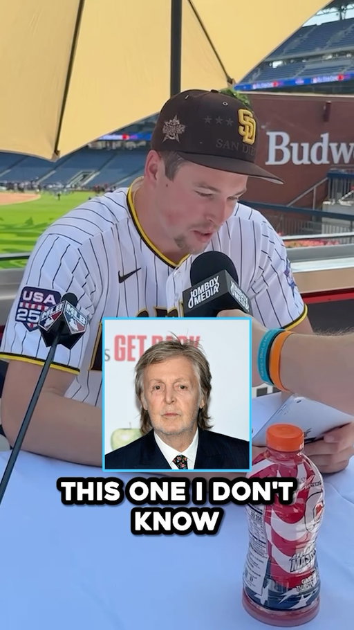 Not many MLB players recognized Paul McCartney

#mlb #baseball #allstargame