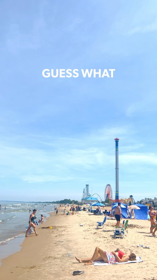 The beach has spoken 🏖️ 

Resort guests get one-day Cedar Point tickets for only $29 🙌 (plus tax) Click the link in our bio to book your stay 🏃‍♀️💨

*For resort guests only. Terms and conditions apply. See booking Portal for details