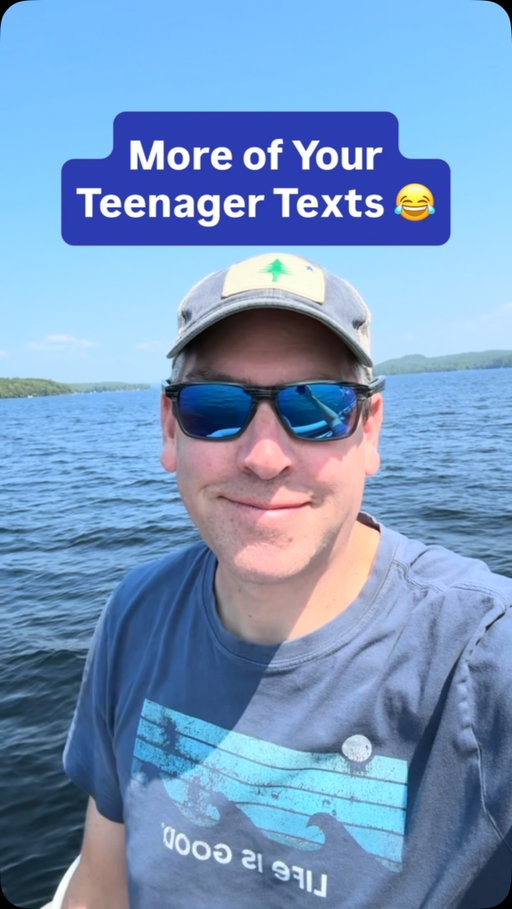 😂😂😂 All from your messages and comments #teenager #text #funny #dad #maine
