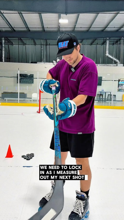 Every target hit, the distance doubles 🏒😳
(feat. Bauer Supreme Fuse) #hockey #bauerpartner