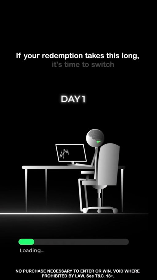 Nobody should still be waiting three days for their redemption.