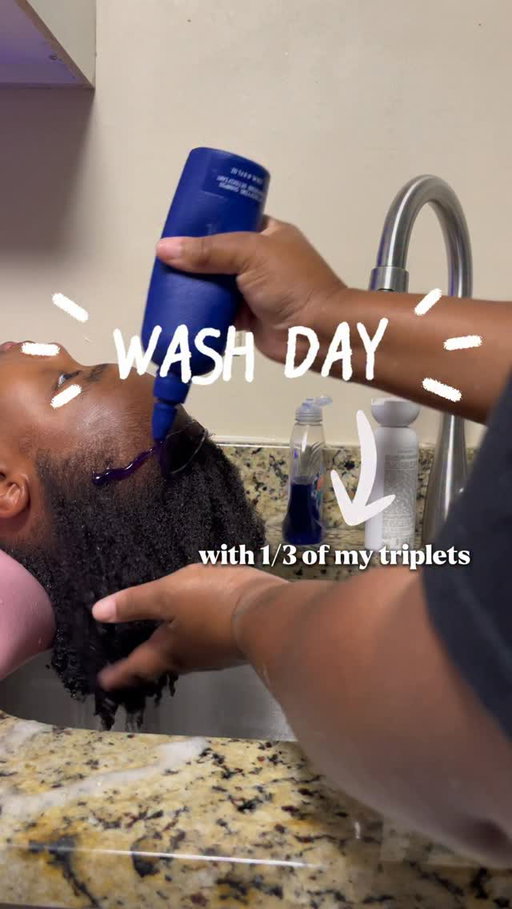 Wash day snippet 💆🏾‍♀️🫧

#cecred #washday #steamtreatment