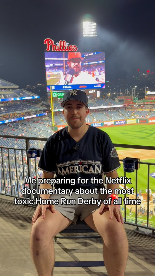 Going to be hearing Phillies fans booing in my sleep tonight… 😬

#MLB #baseball #homerunderby #mlballstargame #phillies