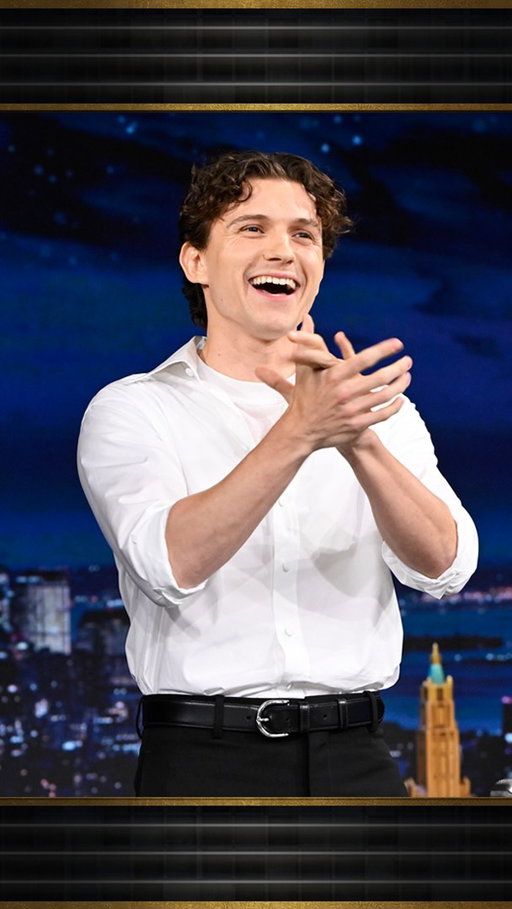 @tomholland2013 had to move production for @spidermanmovie so he could film @theodysseymovie 🤯 #FallonTonight #TheOdyssey