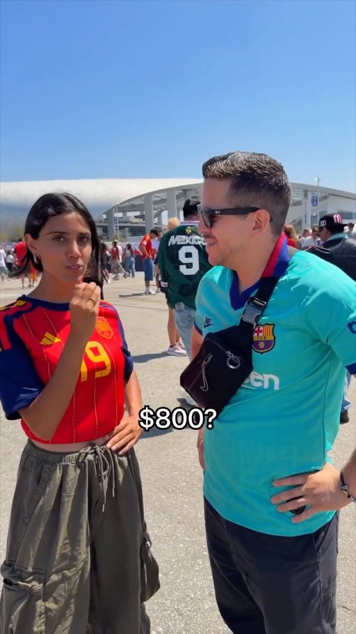 How much did fans spend on Spain-Belgium World Cup tickets? 👀💰

#worldcup #football