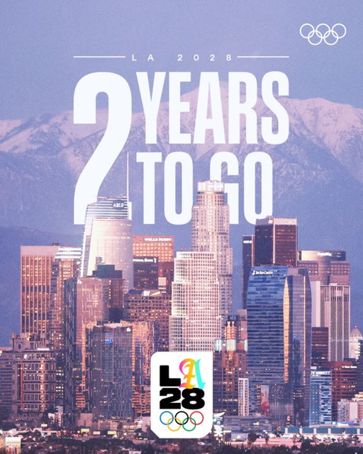 Dare to dream, it’s LA. The countdown is on.

#2YearsToGo #LA28 #Olympics