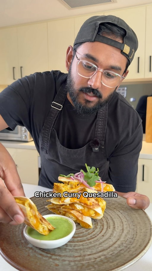 Chicken Curry Quesadillas
Chicken curry was always on weekly rotation at my house growing up. This recipe evokes all the same smells and flavours just looking a little different. Find the full recipe in the latest edition of the @colessupermarkets magazine.