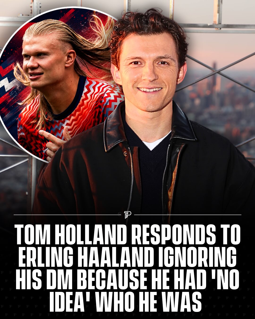 Erling Haaland has revealed he accidentally ghosted Tom Holland after receiving a dinner invite from the actor during an F1 weekend in Monaco.

Haaland admitted on Norwegian show A Laget that he had no idea who sent the message and ignored it entirely. It took someone shouting “Spider-Man” from across the room before the name clicked.

Haaland laughed it off and said he plans to finally message Holland back. And this is how holland responded to this ➡️

#Pubity #Viral #Sports